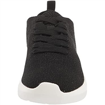 Zapatillas Clarks Nova Glint De Punto Negro Para Mujer