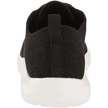 Zapatillas Clarks Nova Glint De Punto Negro Para Mujer