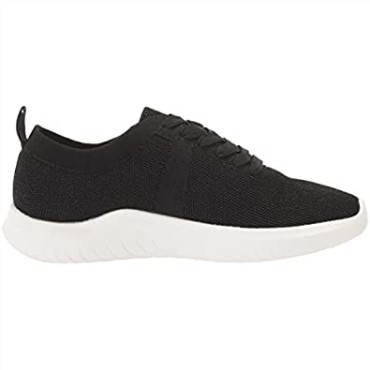 Zapatillas Clarks Nova Glint De Punto Negro Para Mujer