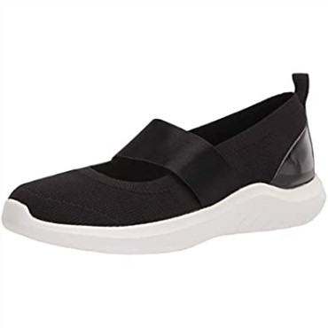 Zapatillas Clarks Nova Sol De Mujer De Punto Negro