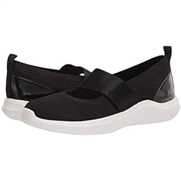 Zapatillas Clarks Nova Sol De Mujer De Punto Negro