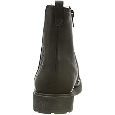 Botines Chelsea De Niña Clarks Astrol Ork En Piel Negra