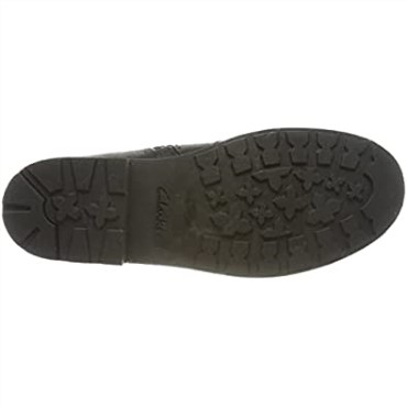 Botines Chelsea De Niña Clarks Astrol Ork En Piel Negra