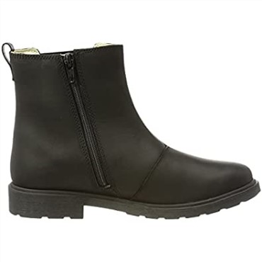 Botines Chelsea De Niña Clarks Astrol Ork En Piel Negra