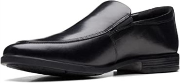 Derby De Cuero Negro Clarks Howard Edge Para Hombre
