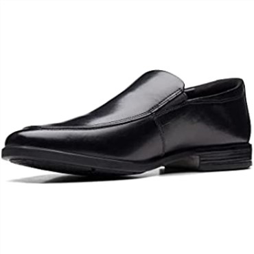 Derby De Cuero Negro Clarks Howard Edge Para Hombre
