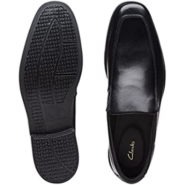 Derby De Cuero Negro Clarks Howard Edge Para Hombre