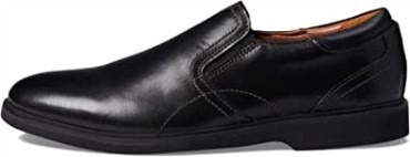 Mocasines Clarks De Cuero Negro Para Hombre Malwood Easy