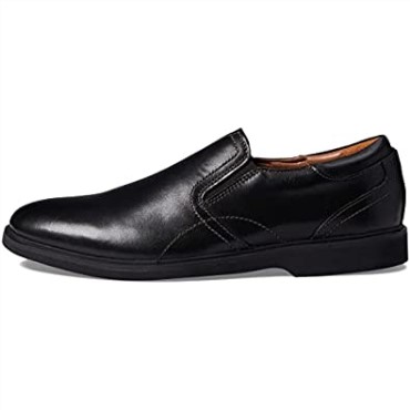 Mocasines Clarks De Cuero Negro Para Hombre Malwood Easy