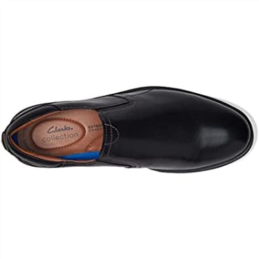 Mocasines Clarks De Cuero Negro Para Hombre Malwood Easy