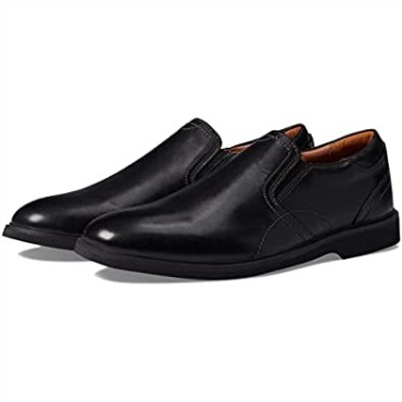 Mocasines Clarks De Cuero Negro Para Hombre Malwood Easy