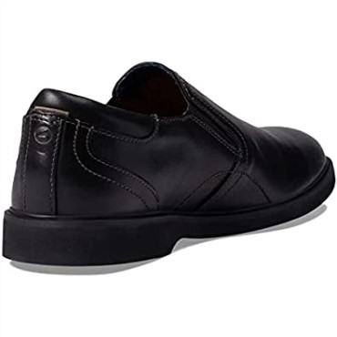 Mocasines Clarks De Cuero Negro Para Hombre Malwood Easy