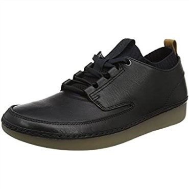 Zapatillas Clarks De Cuero Negro Para Hombre Nature Iv