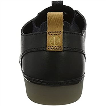 Zapatillas Clarks De Cuero Negro Para Hombre Nature Iv