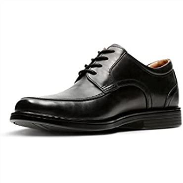 Clarks Cuero Negro Hombre Un Aldric Park Oxford