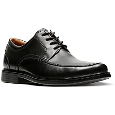 Clarks Cuero Negro Hombre Un Aldric Park Oxford