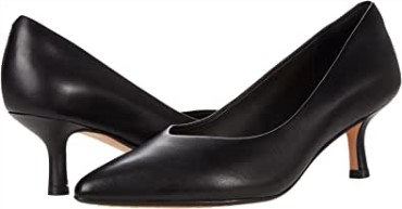 Clarks Cuero Negro Violeta 55 Cuero Negro Corte