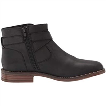 Botines Clarks Camzdime De Mujer En Piel Negra