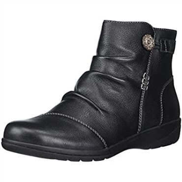 Botines Clarks Cheyn Zoe De Mujer En Piel Negra