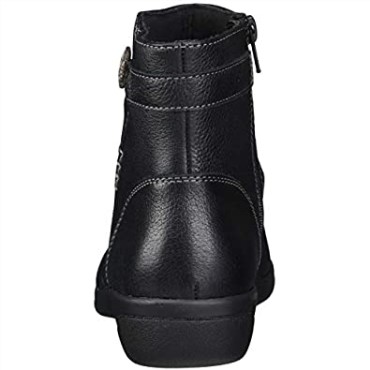 Botines Clarks Cheyn Zoe De Mujer En Piel Negra