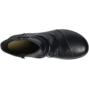 Botines Clarks Cheyn Zoe De Mujer En Piel Negra