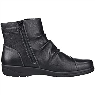 Botines Clarks Cheyn Zoe De Mujer En Piel Negra