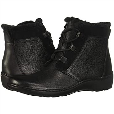 Botines Clarks Cora Chai De Mujer En Piel Negra