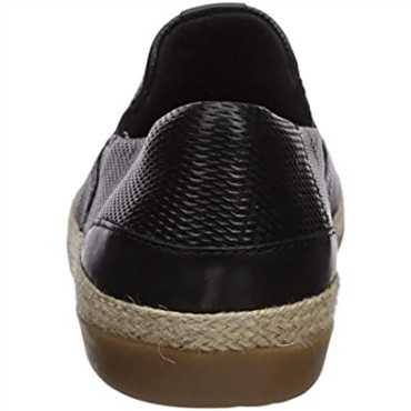 Mocasines Mujer Clarks Danelly Iris De Piel Negra