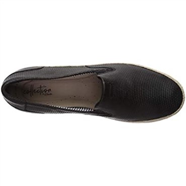 Mocasines Mujer Clarks Danelly Iris De Piel Negra