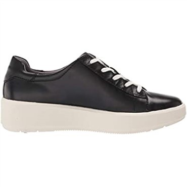 Zapatillas Clarks Mujer Layton Pace De Cuero Negro