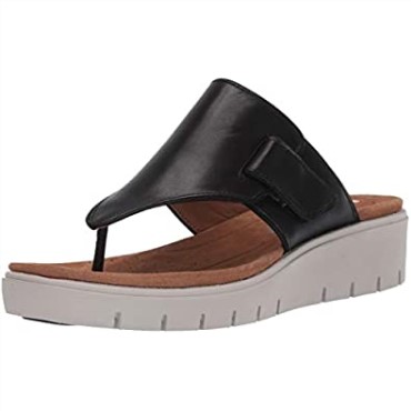 Sandalias De Mujer Clarks Un Karely Dew Sling Back En Piel Negra