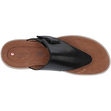Sandalias De Mujer Clarks Un Karely Dew Sling Back En Piel Negra