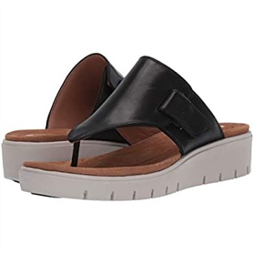 Sandalias De Mujer Clarks Un Karely Dew Sling Back En Piel Negra