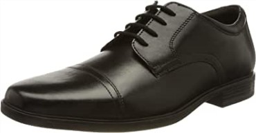 Gorra Negra Clarks Howard Para Hombre Oxford
