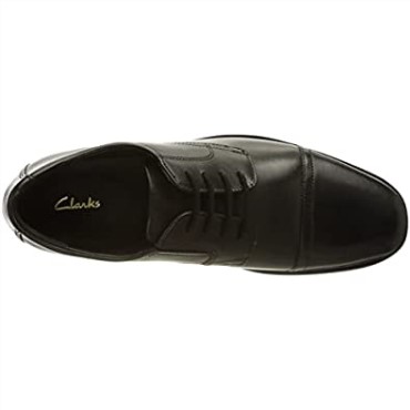 Gorra Negra Clarks Howard Para Hombre Oxford