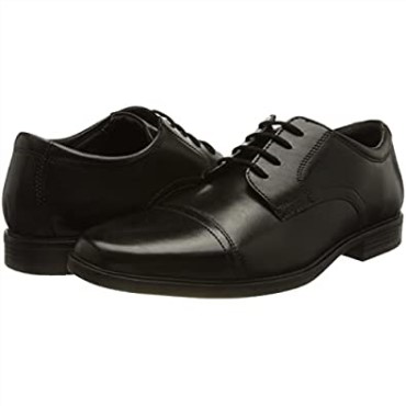 Gorra Negra Clarks Howard Para Hombre Oxford