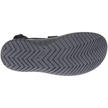 Sandalia Negra Clarks Wesley Bay Hombre