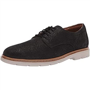 Zapatos Bajos Clarks Nubuck Negro Para Hombre Lug Lite