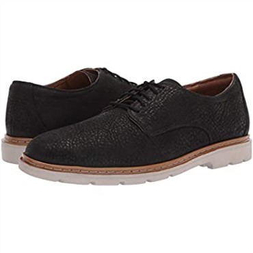 Zapatos Bajos Clarks Nubuck Negro Para Hombre Lug Lite
