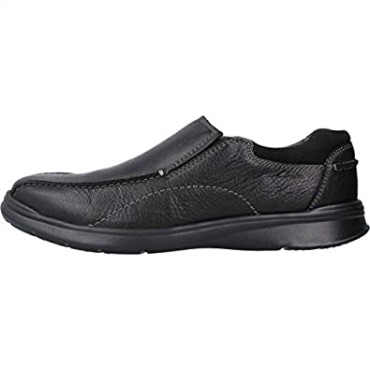 Mocasines Negros Clarks Oily Lea Cotrell Para Hombre