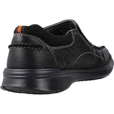 Mocasines Negros Clarks Oily Lea Cotrell Para Hombre