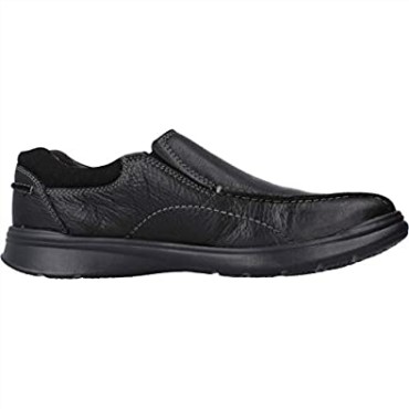 Mocasines Negros Clarks Oily Lea Cotrell Para Hombre