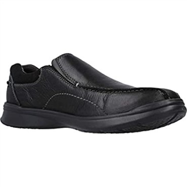 Mocasines Negros Clarks Oily Lea Cotrell Para Hombre