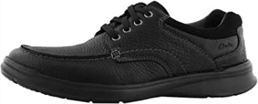 Mocasines Northam Para Hombre De Cuero Negro Aceitoso Clarks
