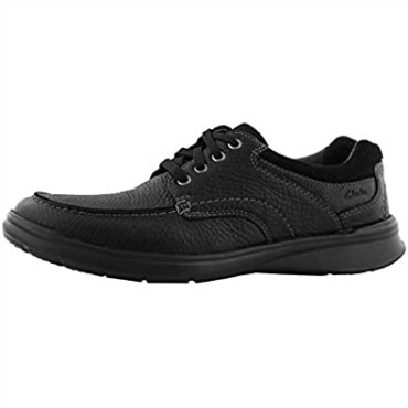 Mocasines Northam Para Hombre De Cuero Negro Aceitoso Clarks