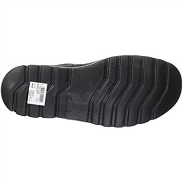 Mocasines Vanek De Hombre De Cuero Negro Aceitoso Clarks