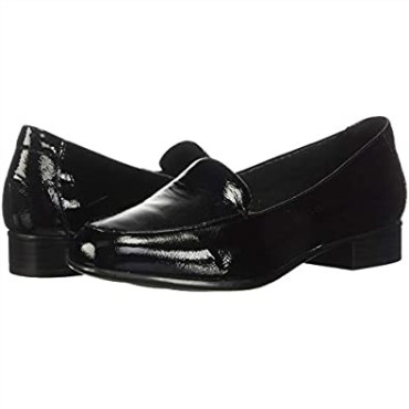 Mocasines Clarks Juliet Lora De Charol Negro Para Mujer