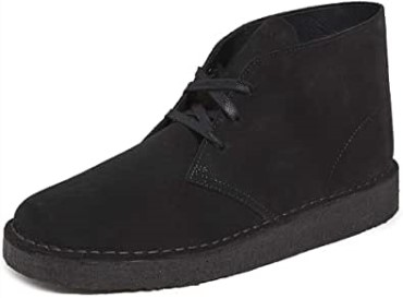Clarks Ante Negro Desert Coal Camuflado Blanquecino