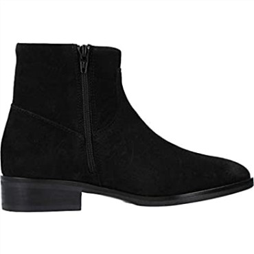 Botas De Moda Para Mujer Clarks En Ante Negro Pure Rosa