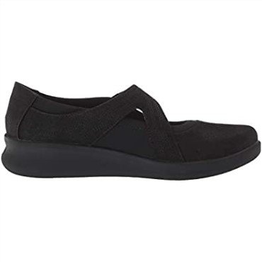 Mary Jane Planas De Mujer Sillian 20 Joy De Sintético Negro Clarks